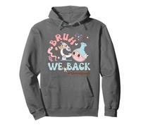 Bruh We Back Teacher Science Second Grade Back To School Pullover Hoodie