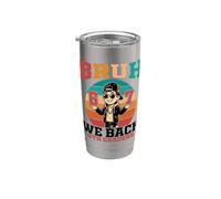 Bruh We Back to School Day 6Th Graders Six Seven Student Stainless Steel Insulated Tumbler