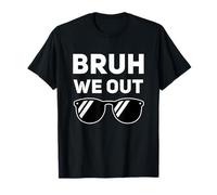 Bruh We Out Funny Last Day Of School Summer Break T-Shirt
