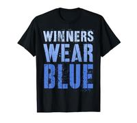 Bruh Winners WEAR Blue Team Building My Summer Camp War Game Value Graphic T-Shirt