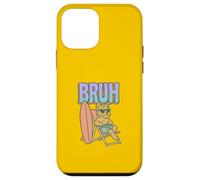 Bruh Yorkshire Terrier Surfing Funny Dog Case for iPhone 12 mini