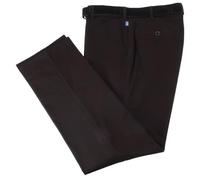 BRUHL Mens Montana Four Seasons Pima Cotton Pants - Black - W44 L34
