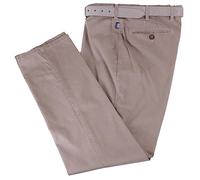 Bruhl Mens Parma B Textured Cotton Chinos - Maroon Brown - W44 L32