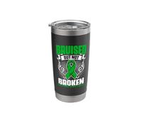 Bruised Not Broken Traumatic Brain Injury TBI Survivor Stainless Steel Insulated Tumbler