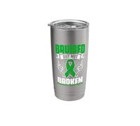 Bruised Not Broken Traumatic Brain Injury TBI Survivor Stainless Steel Insulated Tumbler