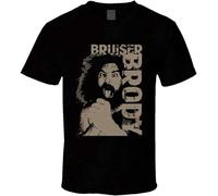 Bruiser Brody Wrestling Legend Retro Fans Only Mens T-Shirt Unisex Black Top Tee M
