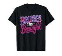 Bruises Beautiful Roller Derby Pride Player Skater Girl T-Shirt