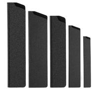 Bruislard 5 PCS Knife Edge Guard Universal Blade Covers Knife Protector Sleeve Gentle on Your Blades Plastic Sheaths Non-Scratch Felt Lining for Kitchen Chef Knives(5, 6, 8, 9, 10 Inch)