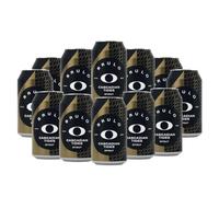 Brulo CASCADIAN TIDES British Alcohol Free Stout 330ml Cans - ABV 0.0% (12 Pack)