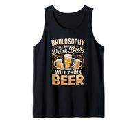 Brulosophy They Who Drink Beer Will Think Beer Tank Top
