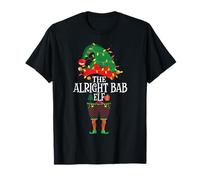 Brum Christmas Family Matching Group Brummie Alright BAB Elf T-Shirt