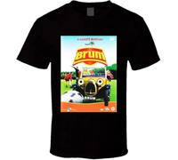 Brum TV Show Kids Gift Childhood T Shirt Black(Large)