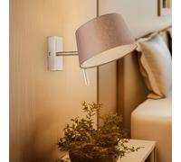 BRUMBERG 58131150 wall light, fabric lampshade