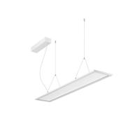 BRUMBERG Adara LED pendant light, 119.5 cm, DALI, 2CCT, clear