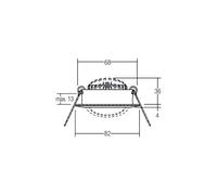 BRUMBERG BB03 RC junction box matt nickel