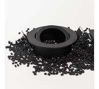 BRUMBERG Loop-S housing for recessed spotlight, black