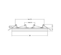 BRUMBERG Moon Midi LED ceiling panel RC CCT Ø22.5cm