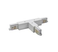 BRUMBERG ONETRACK T-connector, silver, protective earth on the left