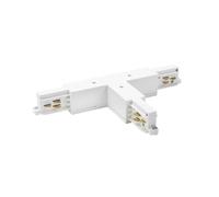 BRUMBERG ONETRACK T-connector, white, protective earth on the left
