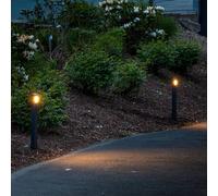 BRUMBERG Quader LED path light, graphite, IP54