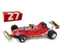 Brumm Ferrari 312 T4 #12 2nd French GP 1979 - Gilles Villeneuve 1/43 Scale