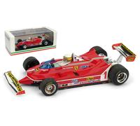 Brumm R574-CH Ferrari 312 T5 #1 Argentine GP 1980 - Jody Scheckter 1/43 Scale