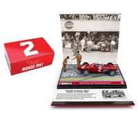 Brumm S25/01 Ferrari 156 Sharknose Phil Hill 'Pit Stop at Monza' 1961 - 1/43