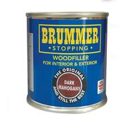 Brummer Wood Filler Dark Mahogany 250g - 2 Sizes & Assorted Shades | Ideal for DIY Wood Repairs & Restorations