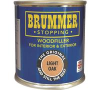 Brummer Wood Filler Light Oak 700g - 2 Sizes & Assorted Shades | Ideal for DIY Wood Repairs & Restorations