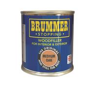 Brummer Wood Filler Medium Oak - 250g