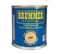 Brummer Wood Filler Pine 250g - 2 Sizes & Assorted