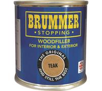 Brummer Wood Filler Teak 700g