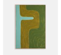 Bruna Hand-Painted Canvas, 70 X 100cm Multi-Coloured