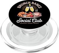 Brunch Babes Social Club Cute Besties Weekend PopSockets PopGrip for MagSafe
