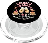 Brunch Babes Social Club Kawaii Besties Mimosas PopSockets PopGrip for MagSafe
