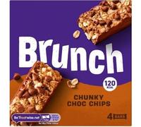 Brunch Bar Choc Chip 8 x 112G "Serving up some sweet happiness" Special For Easter Christmas,Birthday,NewYear