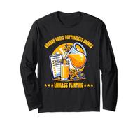 Brunch Girls Bottomless Drinks Endless Flirting Long Sleeve T-Shirt
