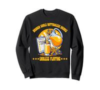 Brunch Girls Bottomless Drinks Endless Flirting Sweatshirt