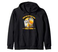 Brunch Girls Bottomless Drinks Endless Flirting Zip Hoodie