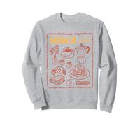 Brunch O'Clock Breakfast Coffee Pancakes Bacon Funny Food Sweatshirt