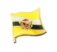 Brunei South East Asia Borneo Metal Country Flag Pin Badge