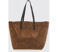 BRUNELLO CUCINELLI BC Duo Suede Tote Bag with Monili Embellishment
