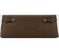 BRUNELLO CUCINELLI Clutch in Grained Leather with Snap Closure - Size: OS - female