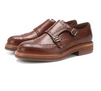 Brunello Cucinelli Double Monk Pattern Shoes Brogues Monk-strap New 44