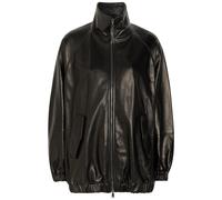 Brunello Cucinelli Funnel-neck Leather Jacket - Black - 42 (UK10 / S)