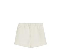 Brunello Cucinelli Kids garment-dyed Baby Bernie shorts in cotton and linen cover - Neutrals 6 mth-9 mth-12 mth-18 mth-24 mth-36 mth