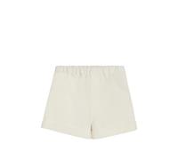 Brunello Cucinelli Kids garment-dyed Baby Bernie shorts in cotton and linen cover - Neutrals 6 mth-9 mth-12 mth-18 mth-24 mth-36 mth