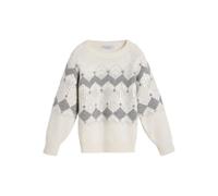 Brunello Cucinelli Kids jacquard sequin sweater - Neutrals 6-7