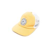 Brunello Cucinelli Kids logo-patch baseball cap - Yellow 10-11-12+