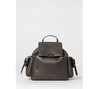 BRUNELLO CUCINELLI Utility Backpack in Grained Leather with Snap Closure